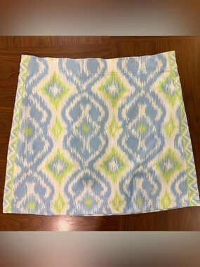 Gretchen Scott Skippy Skort Kitt Ikat Periwinkle/lime Size Large NWT Tennis Golf